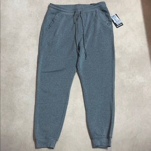 Gray Men's Air Soft Fleece Jogger Pants